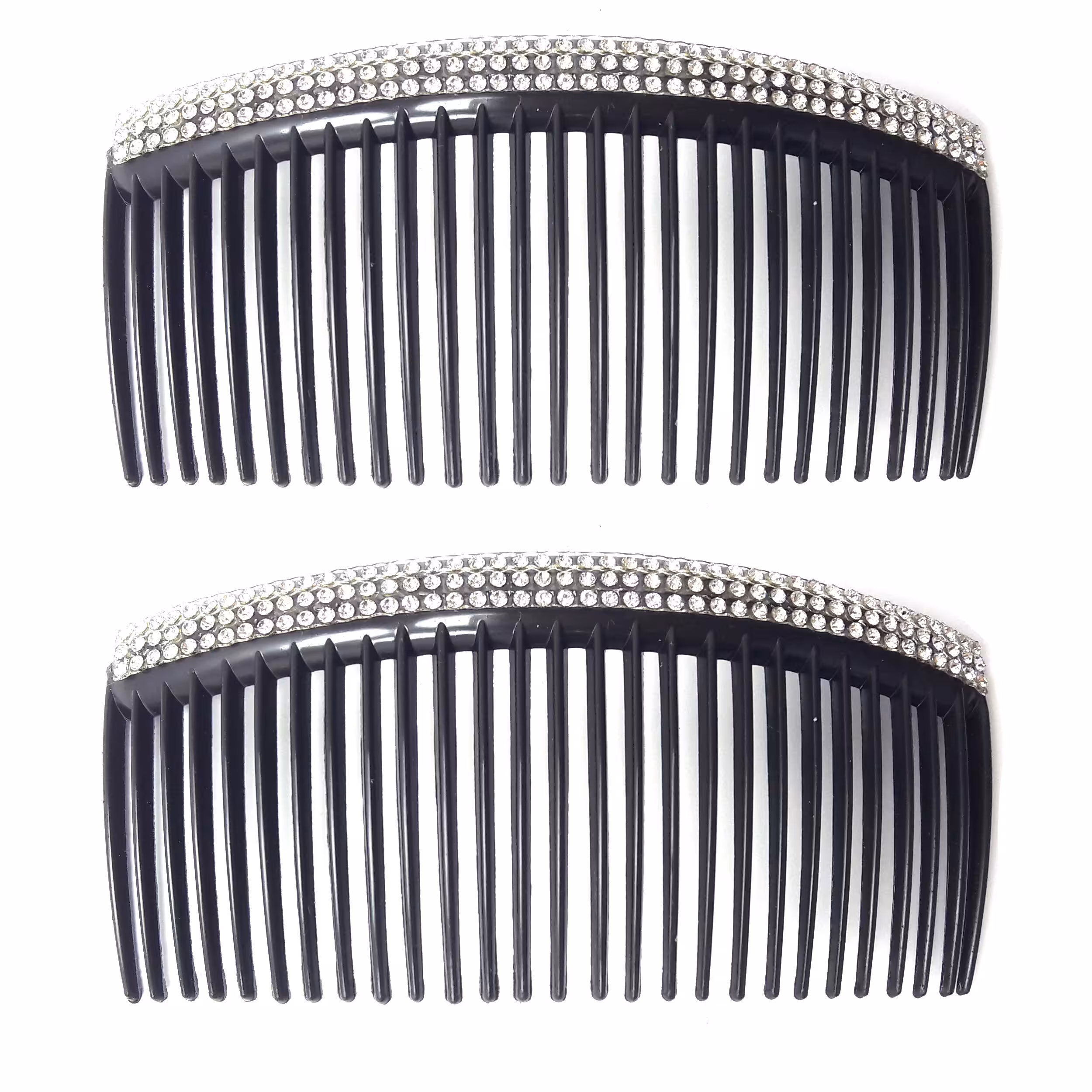 شانه مو نقره ای مدل S2 بسته 2 عددی