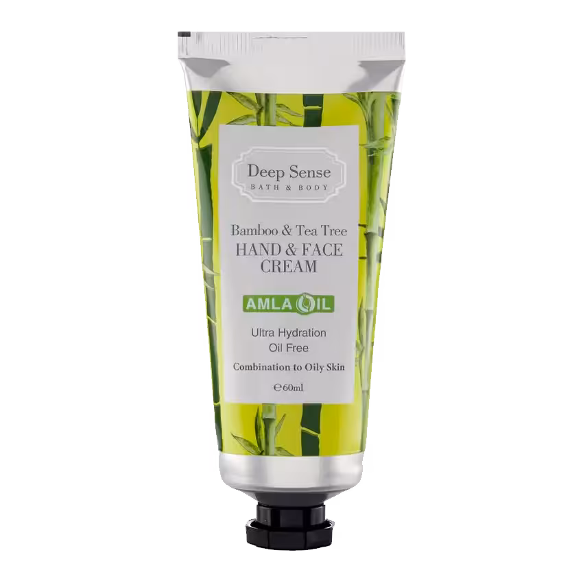 کرم مرطوب کننده پوست چرب و مختلط بامبو دیپ سنس