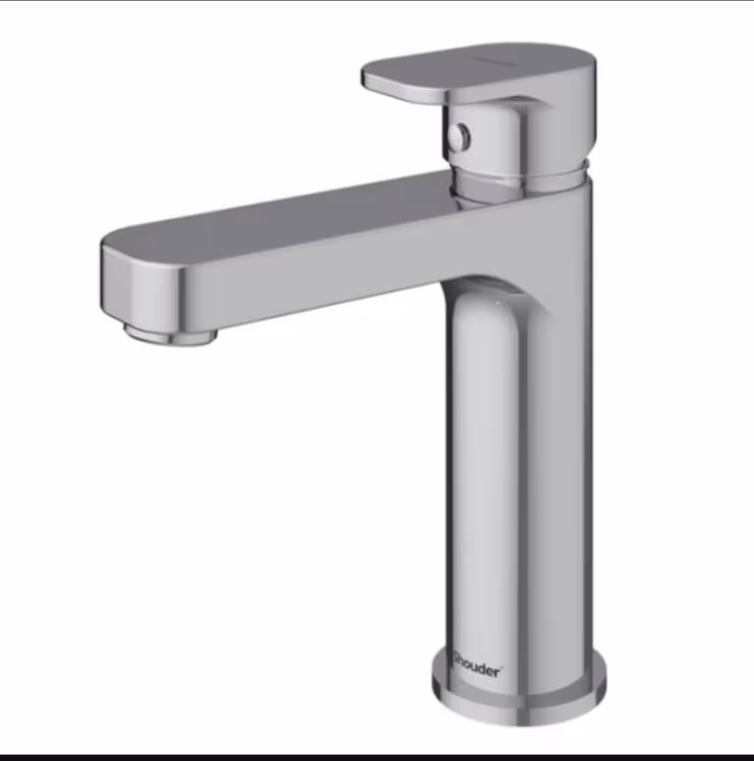 شیر روشویی شودر  مدل تاین کروم