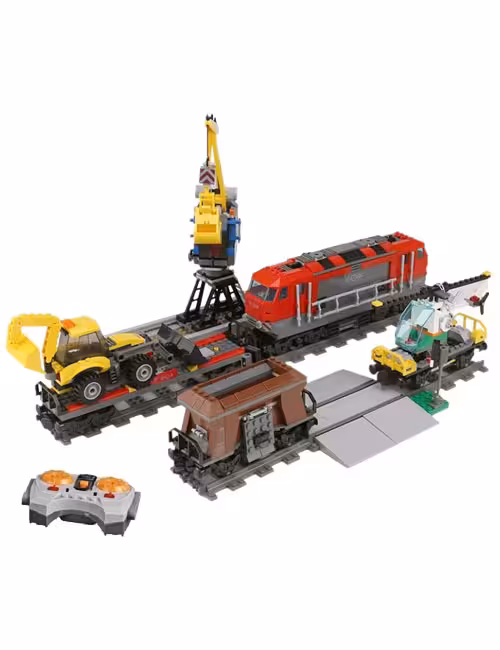 لگو 1084 تکه ایستگاه قطار باری کنترلی برند Cities کد 40022