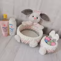 سبدتریکو ست سیسمونی عروسکدار  خرگوشی