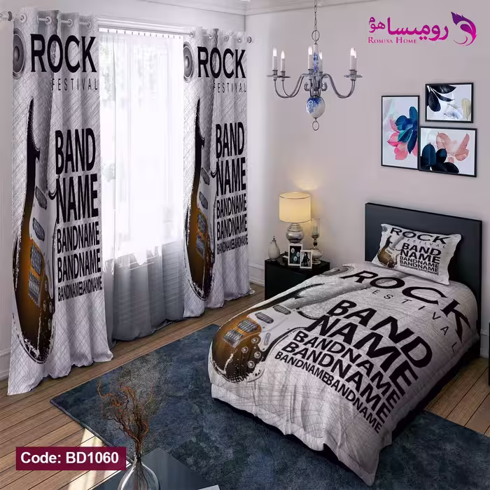 قیمت و خرید روتختی طرح نوشته یک نفره برند دکو کد BD1060