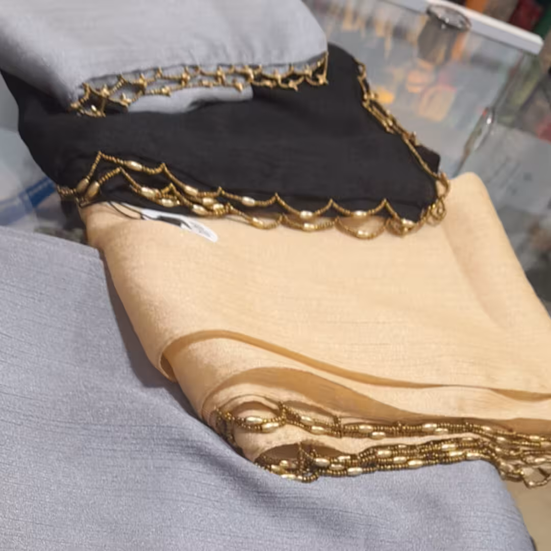 شال نخی زنانه دخترانه مجلسی با کیفیت ایستایی