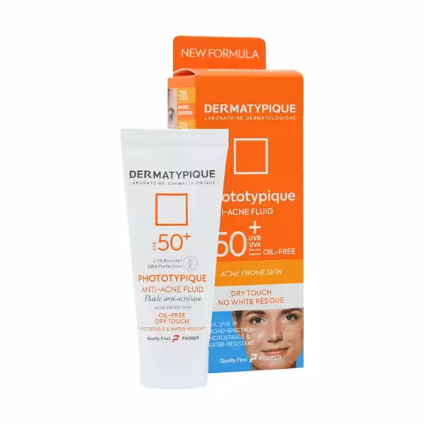 ضدآفتاب SPF50 پوست چرب و جوشی درماتیپیک 40 میلیلیتر Dermatypique