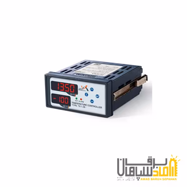 ترموکنترلر (ترموستات) -100 تا 1350 با سنسور K دو رله ای 48*96 مدل TK1-2B برنا الکتریک