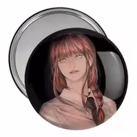 آینه جیبی خندالو مدل ماکیما انیمه مرد اره ای Chainsaw Man کد 17899