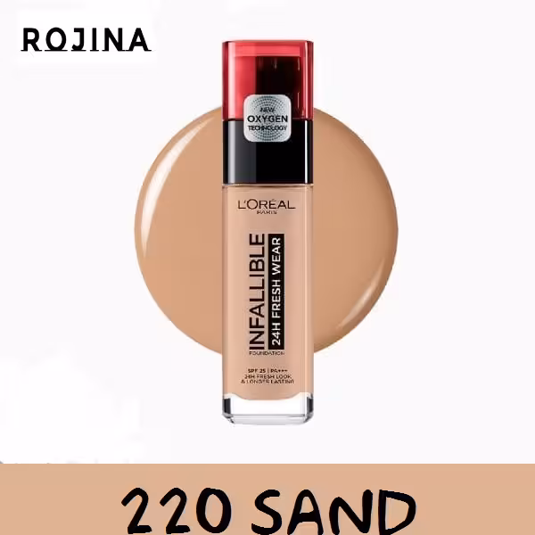 کرم پودر لورال اینفالیبل 24 ساعته شماره 220