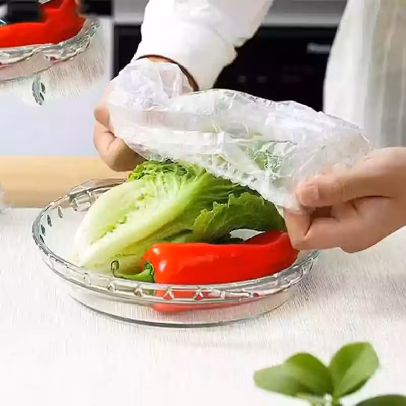 کاور پلاستیکی غذا 100 عددی