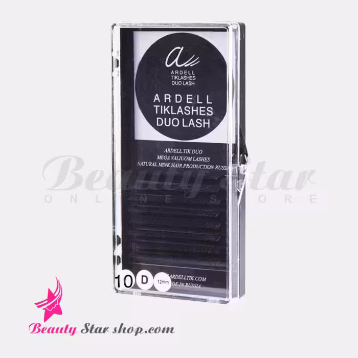 مژه والیوم هشت ردیفه آردل ضخامت 0.10 سایز 12میل