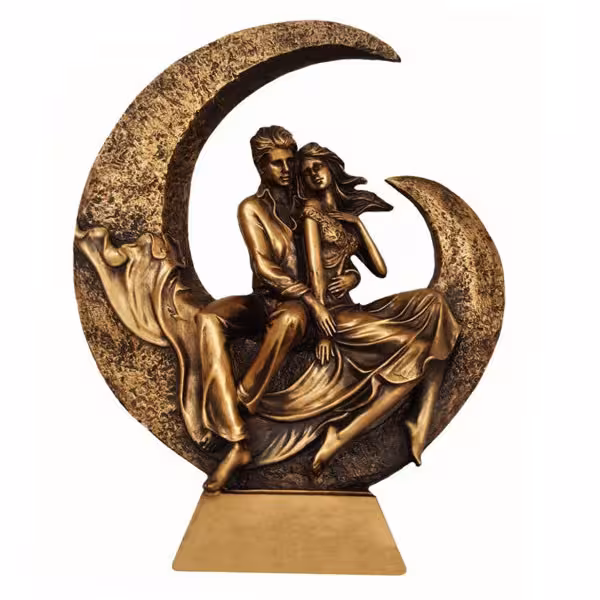مجسمه  مدل ماه سوار عاشق کد 0