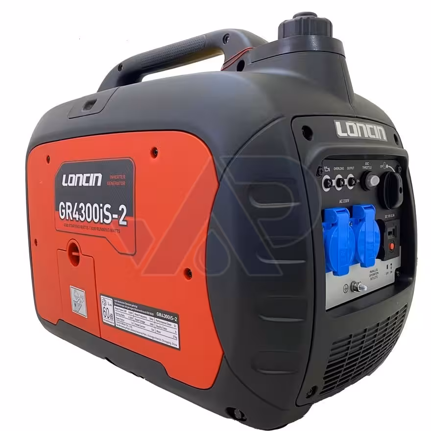 موتور برق بنزینی 3.8 کیلوات اینورتری سایلنت لانسین مدل GR4800IS