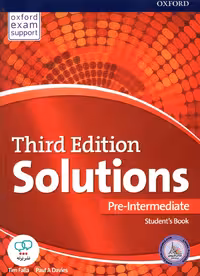 کتاب انگلیسی سولوشن پری اینترمدیت Solutions Pre Intermediate Third Edition