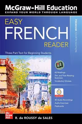 دانلود کتاب Easy French Reader, Premium Fourth Edition