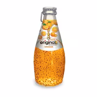 نوشیدنی تخم شربتی بی ان بی با طعم پرتقال 300 میلی لیتری