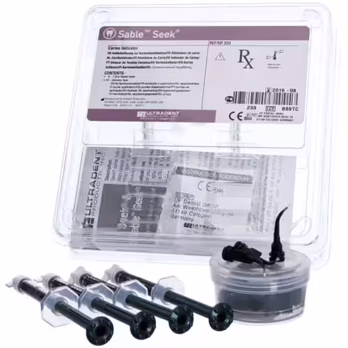 نشانگر پوسیدگی 4 سرنگ اولترادنت Ultradent