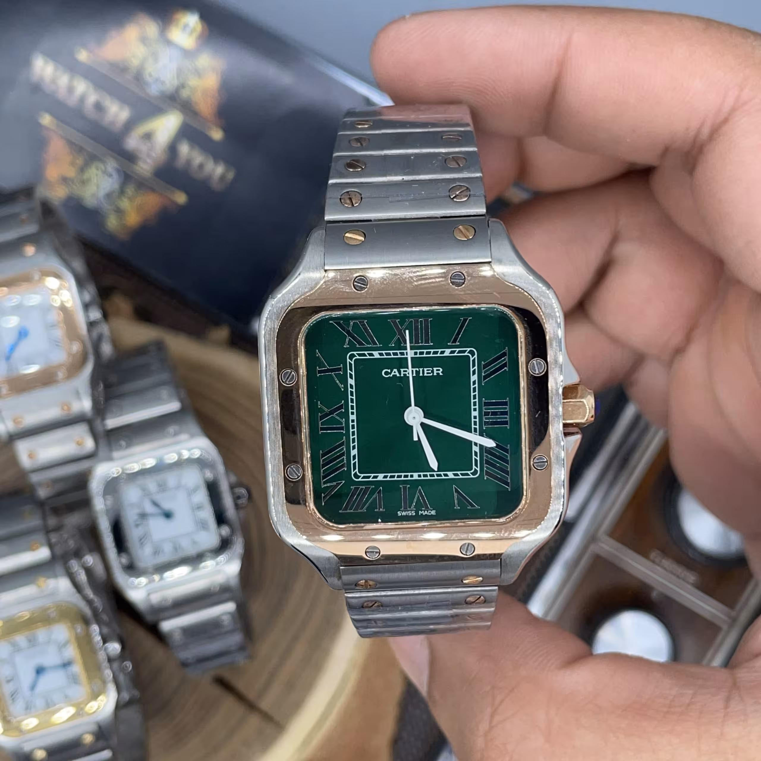 ساعت زنانه كارتيه سانتوز Cartier santos