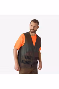 جلیقه ورزشی سبز مردانه شکارچی دو رنگ شکار و مشاهده طبیعت 100 Decathlon