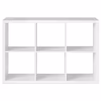 قفسه کتاب سرو چوب مدل 6Cube