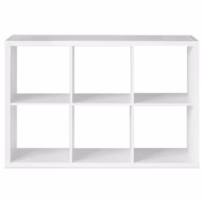 قفسه کتاب سرو چوب مدل 6Cube