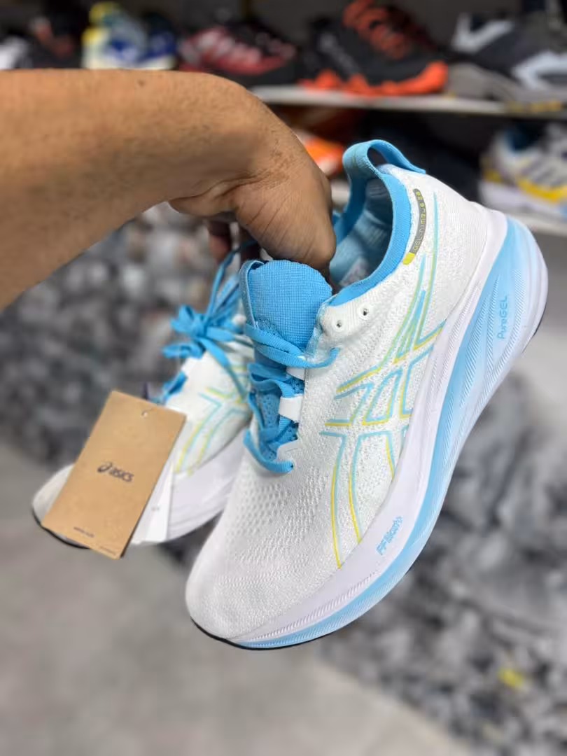 کتونی مردانه وارداتی ویتنامی اسیکس نیمباس25 سایز 40 تا 45