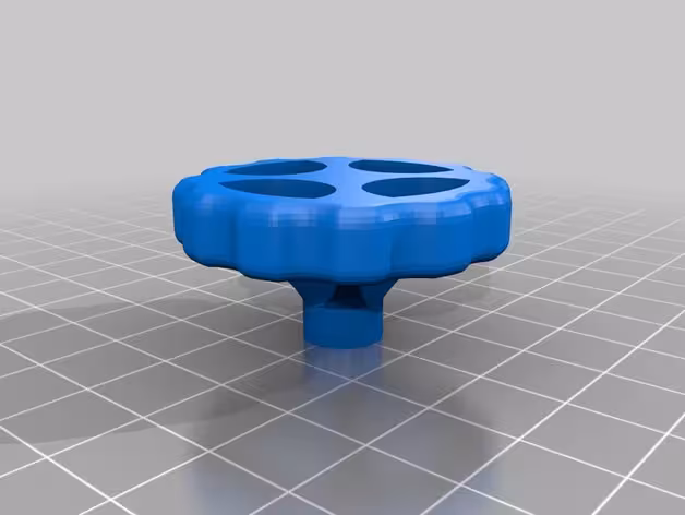 مدل سه بعدی پیچ تنظیم اکسترودر برای دستگاه های سری اندر (STL)