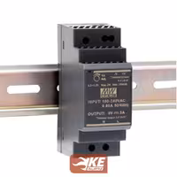 منبع تغذیه ریلی 24 ولت 1.5 آمپر MeanWell مدل HDR-30-24
