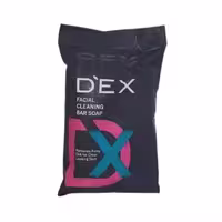 صابون تمیز کننده عمیق پوست و شفاف کننده پوست دکس DEX وزن 90 گرم