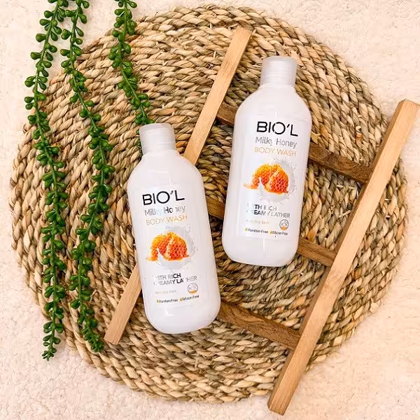 لوسیون بدن عسل و شیر بیول Bio’l