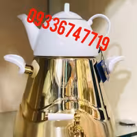 تولیدی کتری قوری  هرمی طلایی ساخت شرکت تولیدی کتری قوری استیل فراهانی  تولید کننده برتر کتری و قوری استیل در ایران