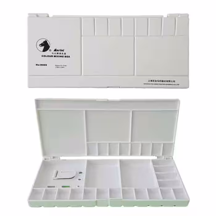 پالت درب دار ماریس (colour mixing box)