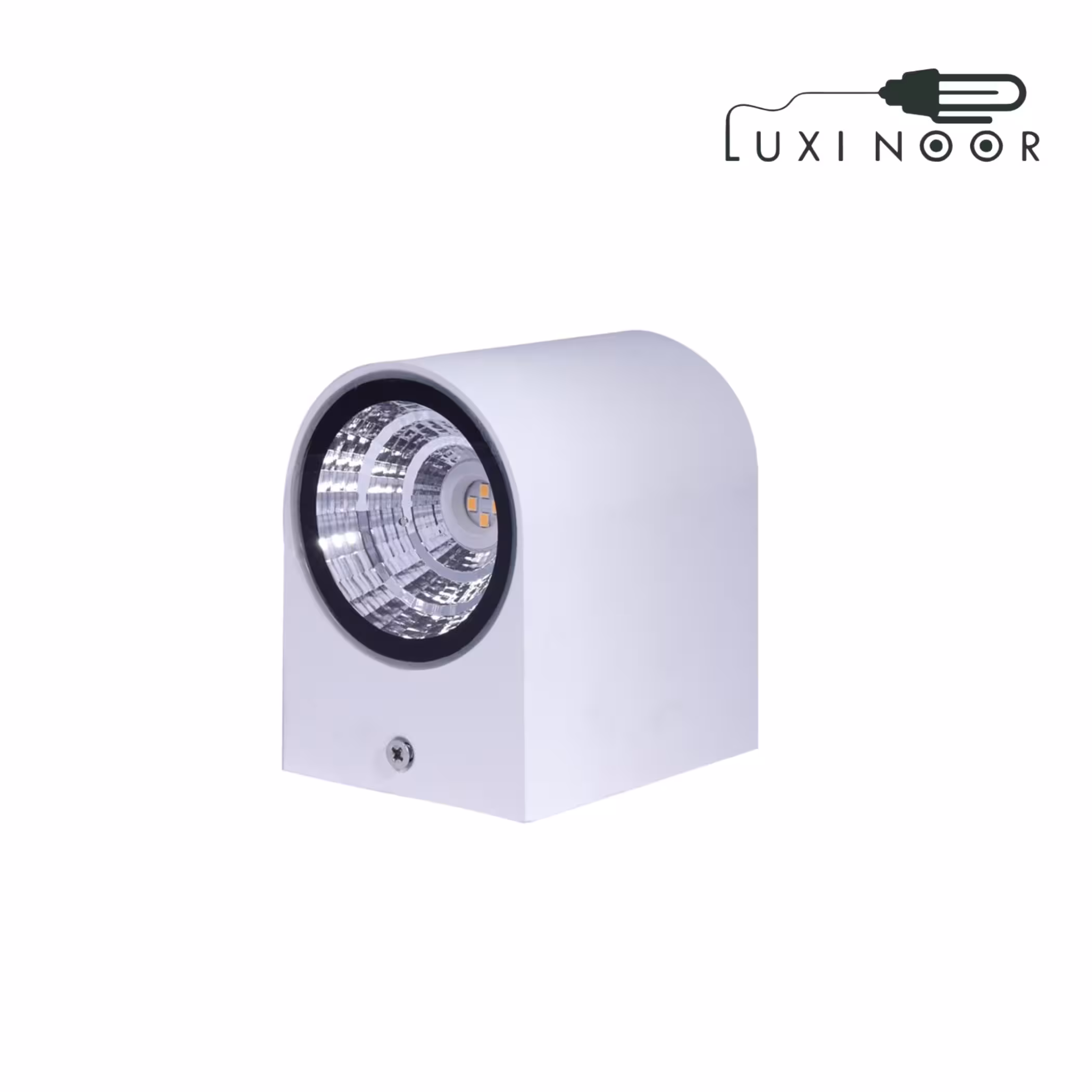 چراغ دیواری دوطرفه  مدل اس پی ان S.P.N WP1706/10w نور:آفتابی بدنه:سفیدومشکی