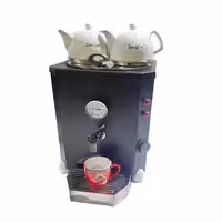 سماور برقی دنیای استیل نوری مدل اپوراک 12 لیتری دو جداره