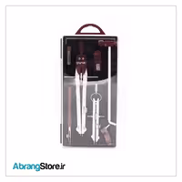 ست پرگار مهندسی دو عددی پیچ وسط ترلینگ دار گرافیک 130