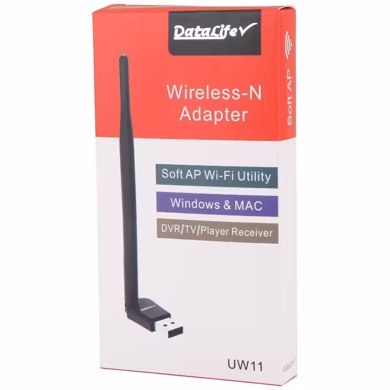 کارت شبکه بی سیم آنتن دار DataLife UW11 150Mbps