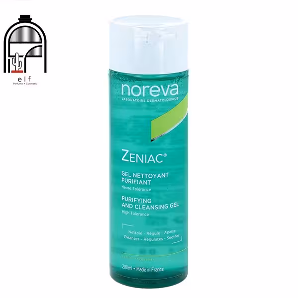ژل شوینده صورت و بدن زنیاک نوروا | Noreva Zeniac Gel