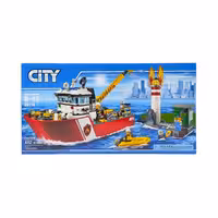 لگو کشتی آتشنشانی 412 قطعه برند سیتی کد NO.66116