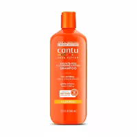 شامپو موهای فر و مجعد شی باتر کانتو حجم 400میلی لیتر |  Cantu Shea Butter Sulfate-Free Cleansing Cream Shampoo 400ml