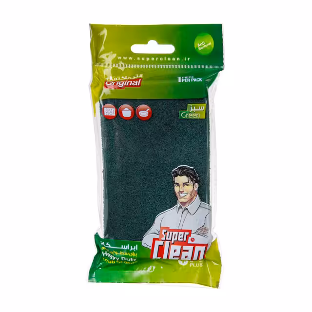 اسکاچ سبز ابردار پلاس سخت سوپر کلین