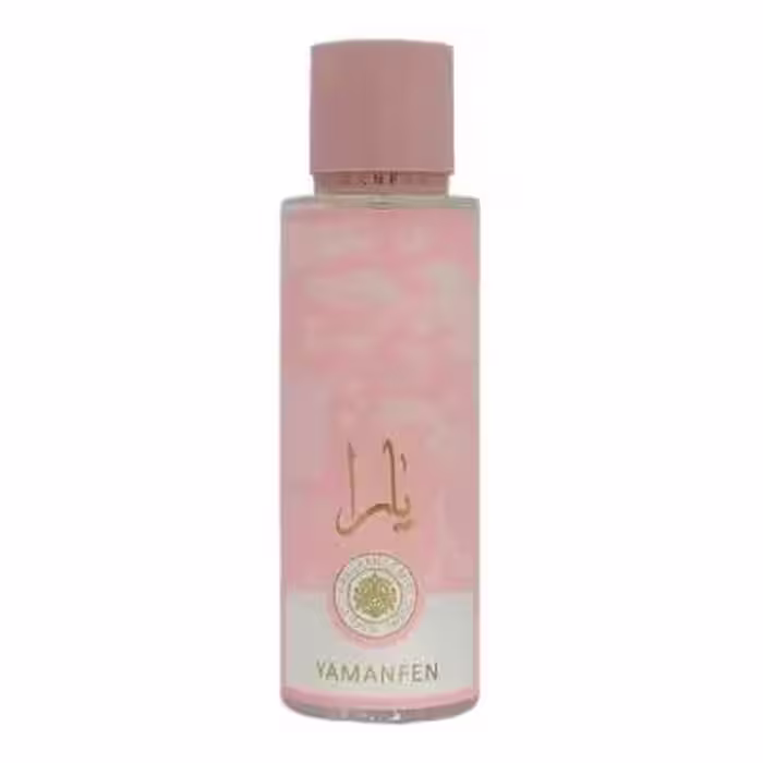 بادی اسپلش YAMANFEN رایحه یارا صورتی حجم 250ml