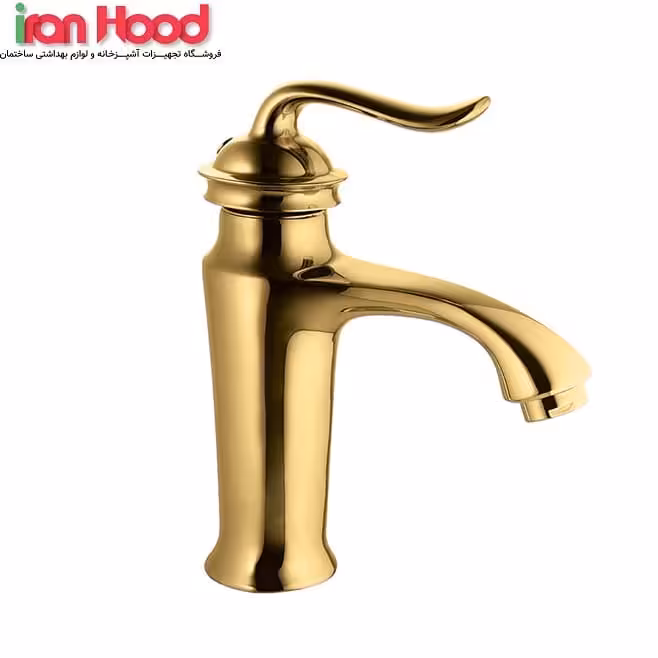 شیر روشویی البرز روز مدل اسپیرال طلایی