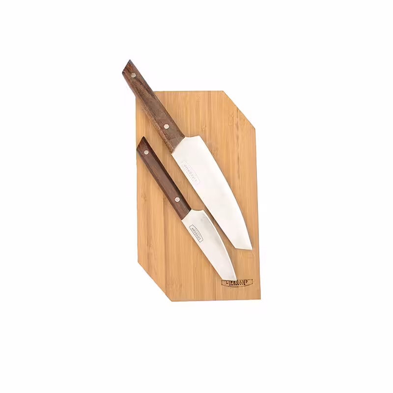 ست چاقو و تخته برش ژاپنی لایف کمپ مدل 45814