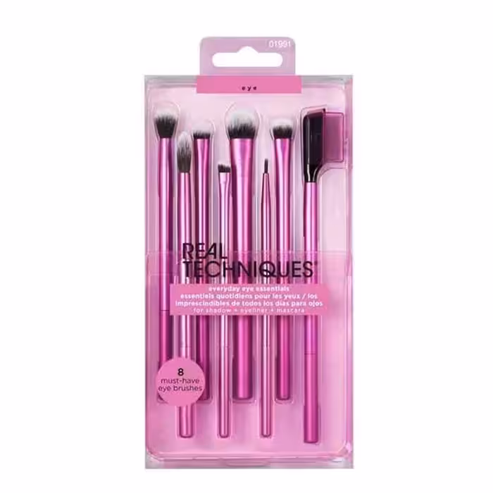 ست براش آرایش چشم ریل تکنیک مدل Everyday Eye Essentials