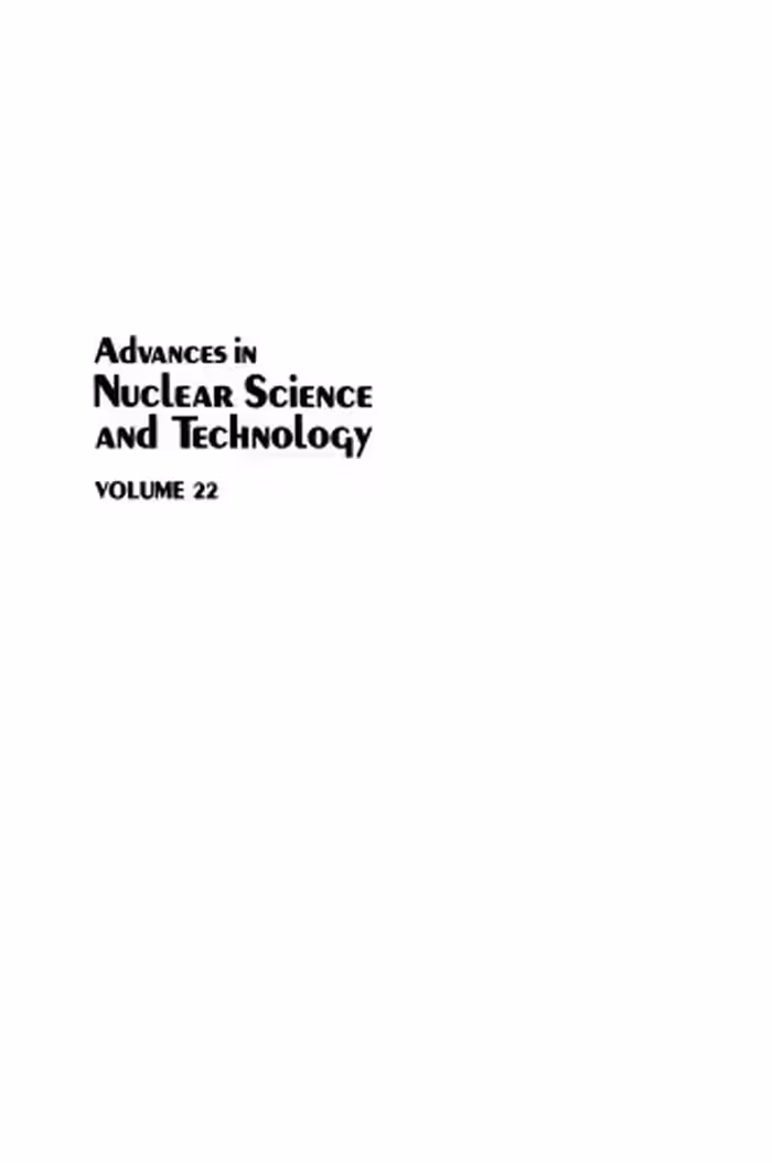 خرید و دانلود نسخه کامل کتاب Advances in Nuclear Science and Technology