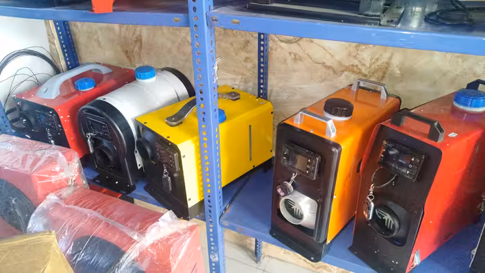 بخاری درجا گازوییلی نفتی پنج کیلو وات