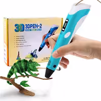 قلم سه بعدی 3DPEN 2 مدل با کیفیت (12 ولتی به همراه آداپتور)