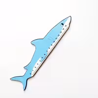 خط کش چوبی 15 سانتی متر طرح کوسه