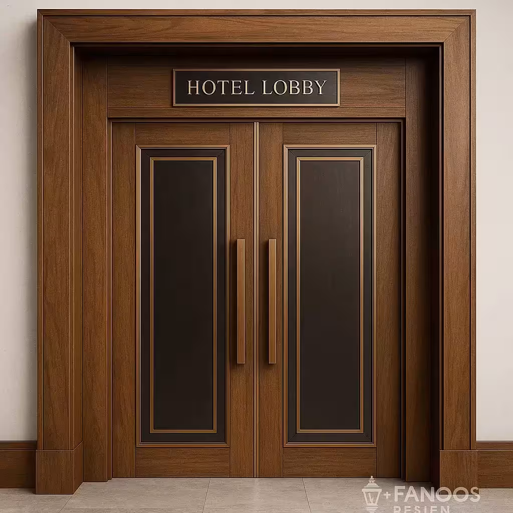 درب لابی هتل مدل Premium Lobby Door