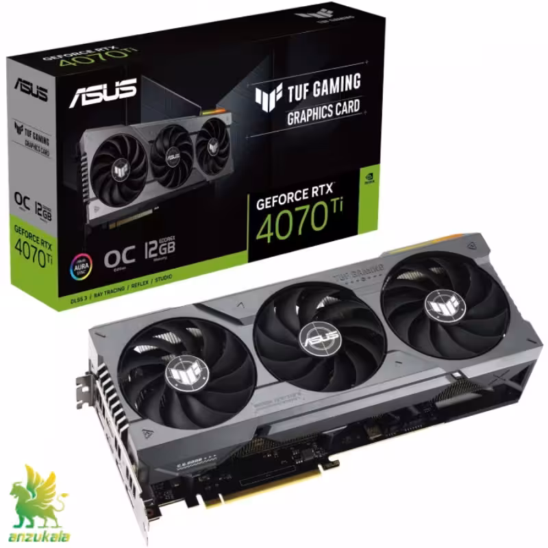 کارت گرافیک ایسوس مدل TUF Gaming GeForce RTX™ 4070 OC Edition حافظه 12 گیگابایت