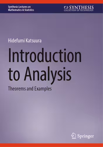 خرید و دانلود نسخه کامل کتاب Introduction to Analysis: Theorems and Examples