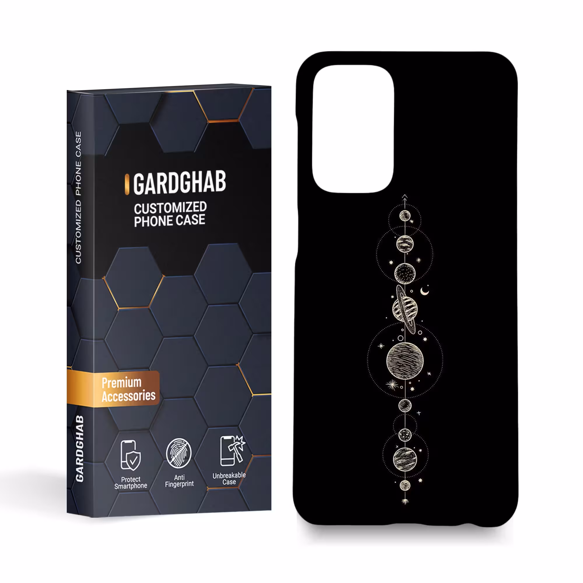 گارد قاب کاور کهکشانی مدل g9144 مناسب برای گوشی موبایل سامسونگ a23 